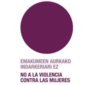 Atzegi en contra de la violencia contra las mujeres